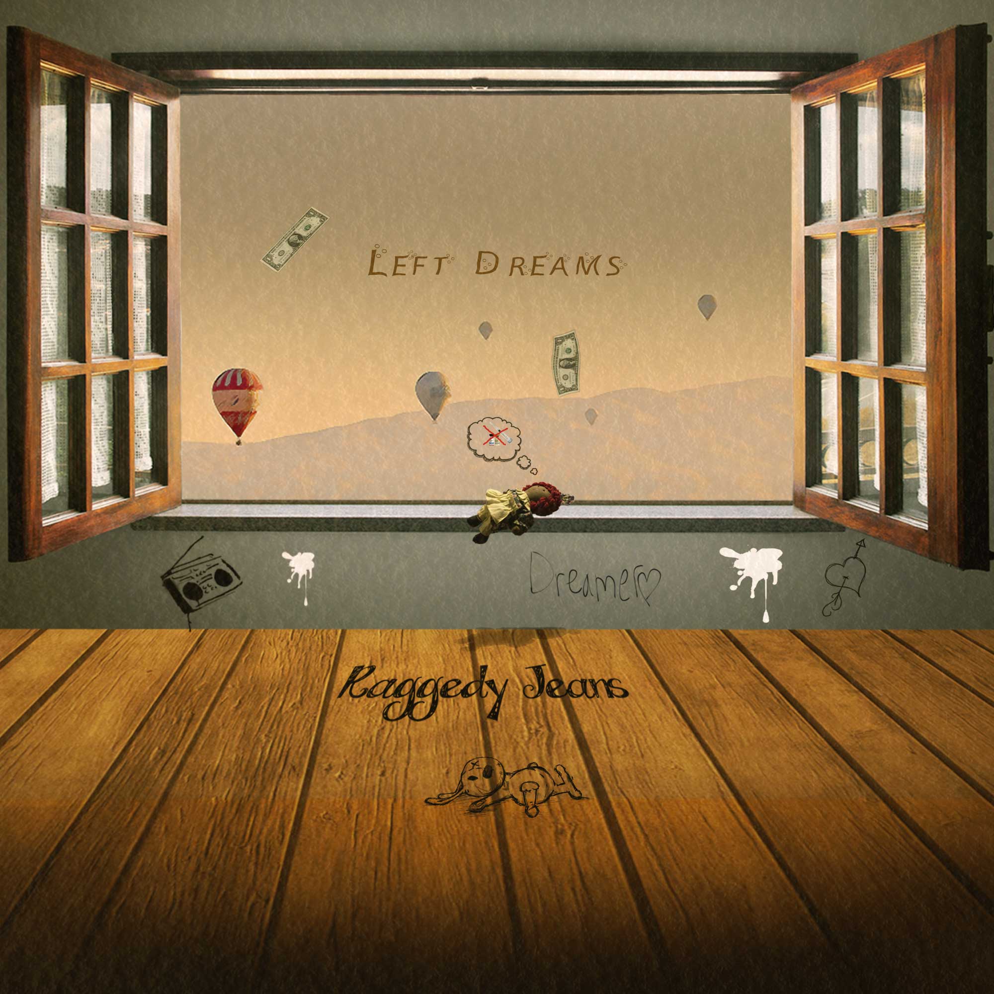 Left Dreams EP - Raggedy Jeans - Electronic Soul - Digital Download